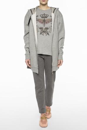 Długa bluza z nadrukiem, zdjęcie 2 Długa bluza z nadrukiem od Valentino Red